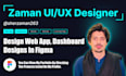 do UI UX design for web apps, dashboards, and saas