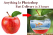photoshop work, remove objects, image editing, retouching, and manipulation