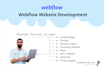 design and develop webflow website