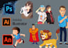 create stunning 2d character designs and animations