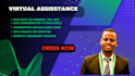 do data entry, web research and virtual assistant task