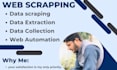 do web scraping and data extracting from any website