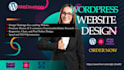 create wordpress website design, blog or website development
