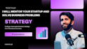 be your growth startup mentor and business coach adviser