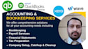 be your accountant for bookkeeping in quickbooks online, xero and ms excel