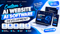 do ai website development, ai chatbot, ai software, ai saas