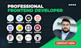 give service in frontend development and web design