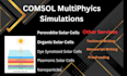 guide and do solar cells projects in comsol multiphysics