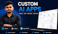 create ai website, ai saas, ai chatbot or ai app
