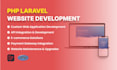 develop PHP laravel website