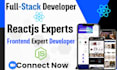 be your react expert react developer design react website responsive website