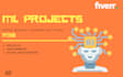 do your machine learning projects and assignments