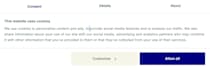 implement your cookie consent banner