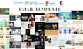 design canva brevo klaviyo beehiiv figma mailwizz  mailchimp email template