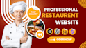 create a professional restaurent website with wordpress