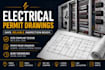 do electrical, lighting layouts, panel schedule and load calculations