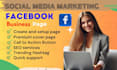 do facebook business pages create and setup and fix it