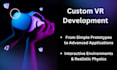 develop immersive VR experiences and games in unity