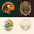 create a unique logo according to your description