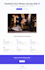 create a professional django website with modern features