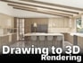 3d render your next kitchen renovation or new construction