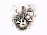 design awesome music band logo