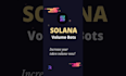 create telegram crypto bot, dex screener bot, solana volume bot, raydium dex bot