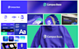 do business logo design with branding kit and brand identity kit