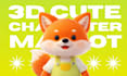 create 3d cute character modeling games, animation, mascot, rendering printing