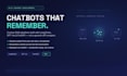 develop an ai chatbot with memory and document retrieval for your website