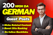 do high da dofollow german guest post seo backlinks building for google ranking