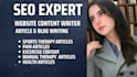 write sports medicine and physiotherapy articles and blogs