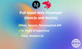 make a website using nextjs and nestjs
