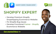 fix shopify website bug issues, design premium shopify dropshipping website asap