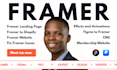 framer website design, redesign, development, figma to framer, webflow websites