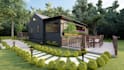 landscape design, backyard, swimming pool, and render images