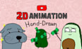 create 2d animation and faceless video for youtube