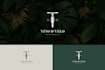 do unique modern minimalist custom logo design