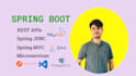 java spring boot, spring jdbc , rest apis ,mysql , spring mvc
