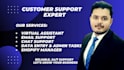 provide email, chat, data entry and admin customer service and support as a VA