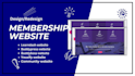 design membership website with buddypress, buddyboss, learndash, youzify, lms