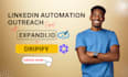 setup n8n linkedin automation outreach on expandi io dripify