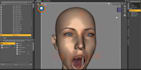 daz studio genesis face control rig,ik fk rig,skinning,daz 3dmodel,rerig,animate