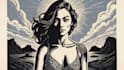 create a portrait print linocut