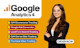 setup analytics 4, ga4 ecommerce tracking, google ads conversion tracking