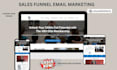 do modern squarespace website design, redesign squarespace sales funnel