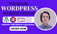 build wordpress website design, wordpress redesign and website development