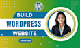 design, redesign, replicate and rebuild wordpress website
