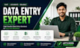 do make accurate data entry, copy paste, web research, excel