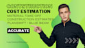 do material take off and construction cost estimation